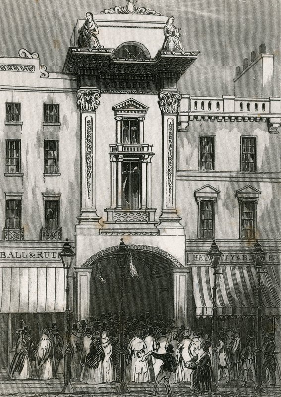 Det gamle Adelphi-teatret av English School