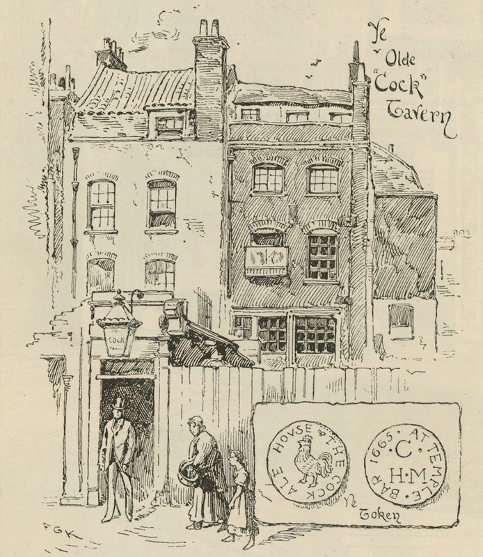 The Old Cock Tavern, London av English School