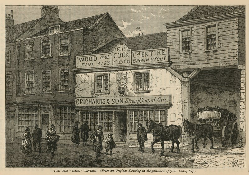 The Old Cock Tavern, Tothill Fields, London av English School