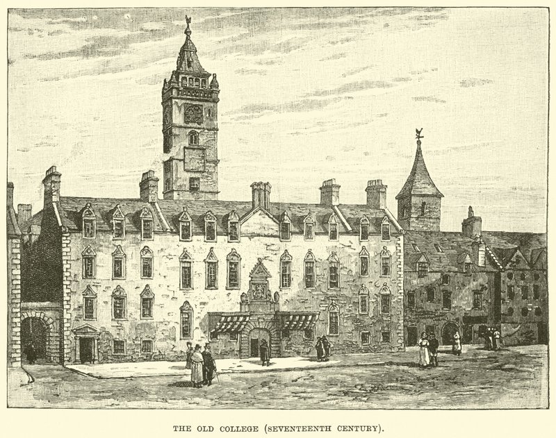 The Old College, syttende århundre av English School