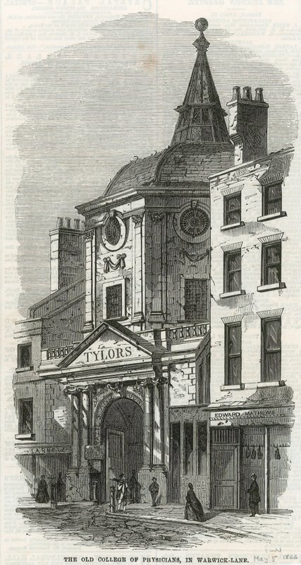 The Old College of Physicians i Warwick Lane av English School