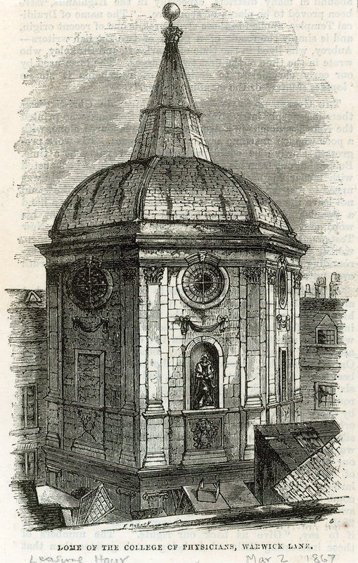 The Old College of Physicians i Warwick Lane av English School