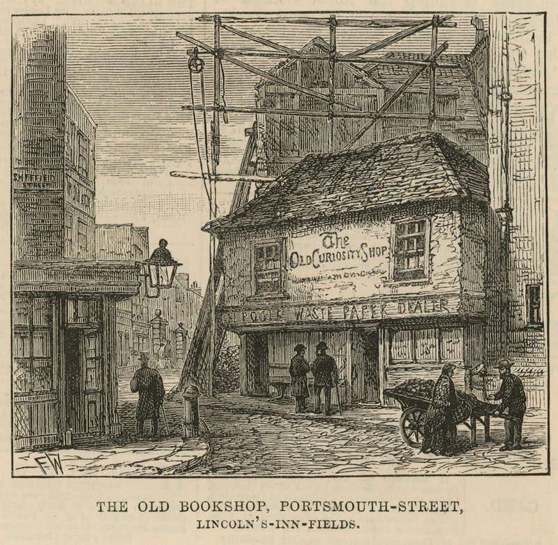 The Old Curiosity Shop, Portsmouth Street, Lincolns Inn Fields av English School