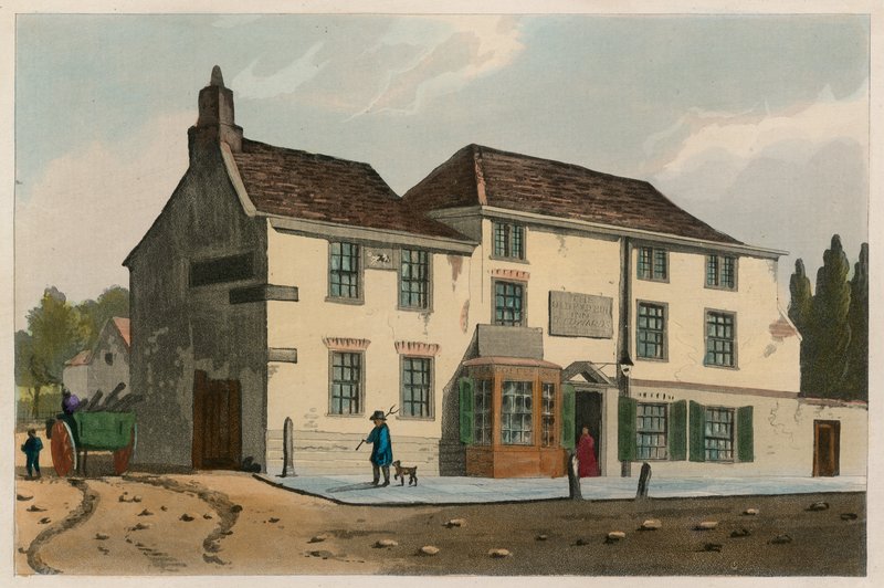 The Old Pied Bull Inn, Islington av English School