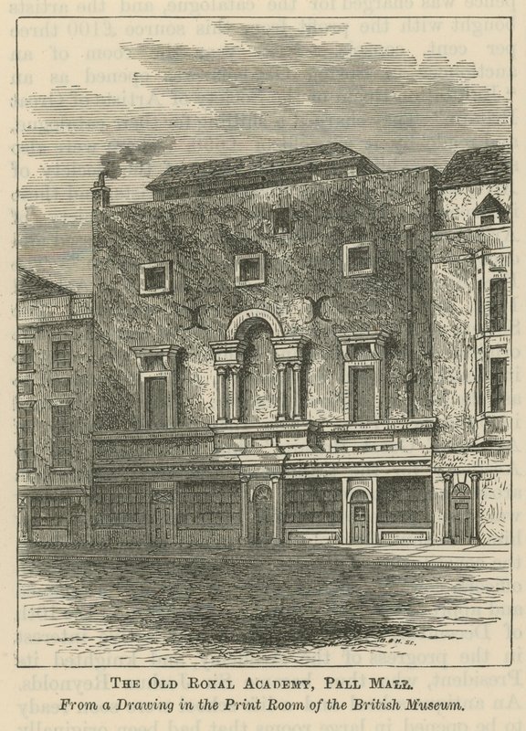 The Old Royal Academy i Pall Mall av English School
