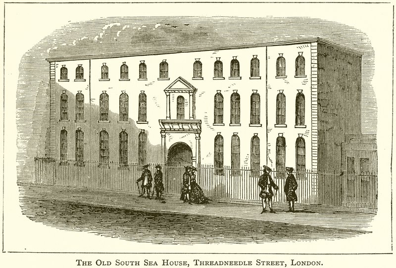 The Old South Sea House, Threadneedle Street, London av English School