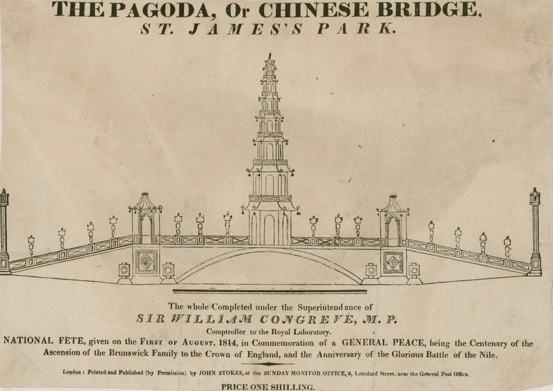 Pagoden, eller Chinese Bridge, St James