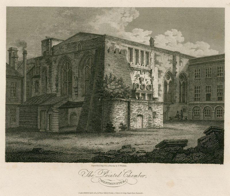 The Painted Chamber, Westminster Palace av English School