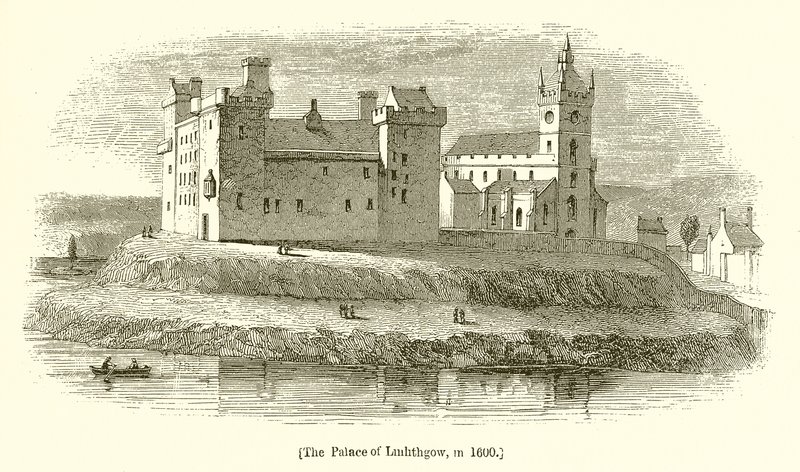 Linlithgow-palasset, i 1600 av English School