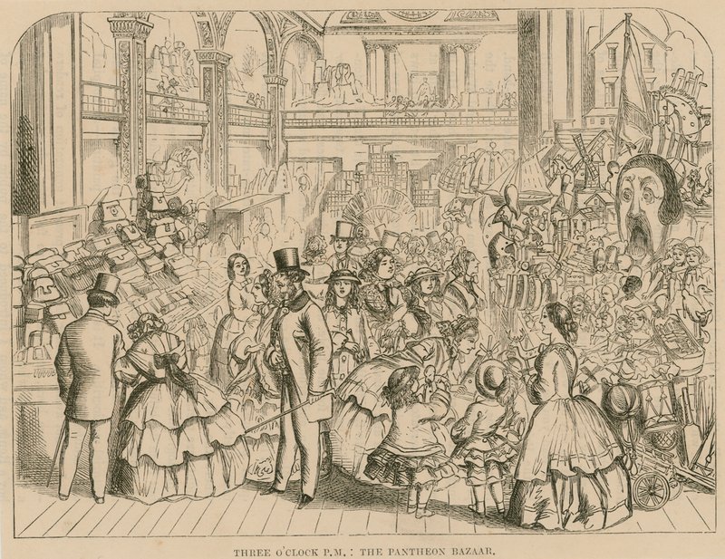 Pantheon Bazaar, Oxford Street, London av English School