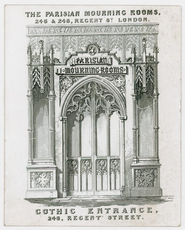 The Parisian Mourning Rooms, byttekort av English School