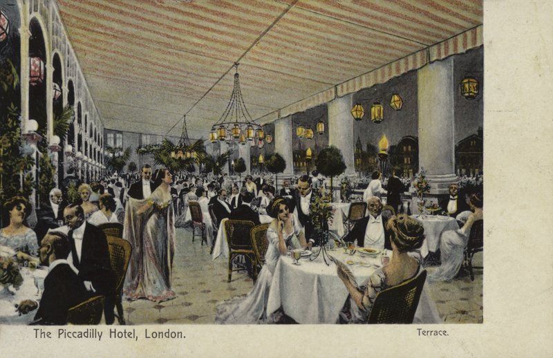 Piccadilly Hotel, London av English School
