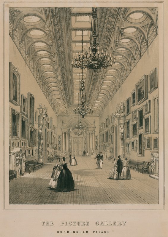 Bildegalleriet, Buckingham Palace av English School