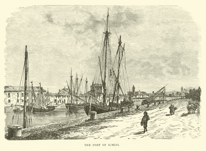 Havnen i Rimini av English School