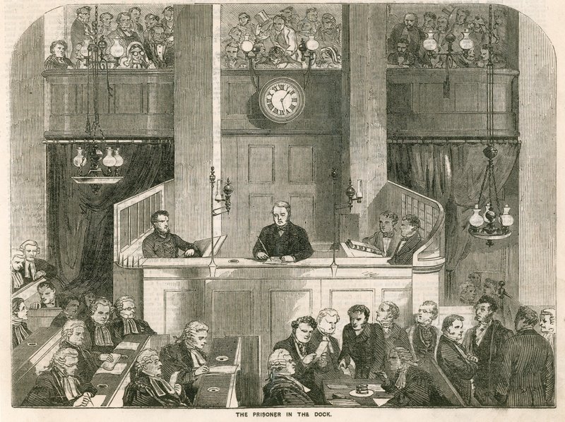 Fangen i dokken, den gamle Bailey av English School