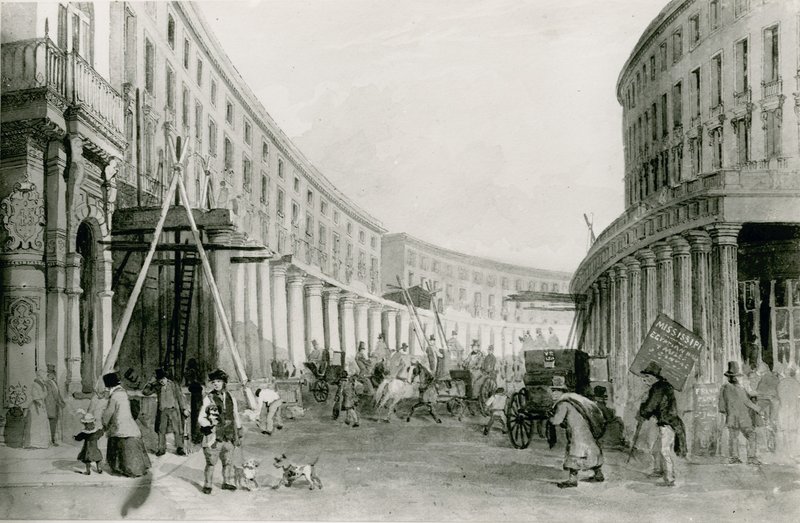 The Quadrant, Regent Street, London av English School
