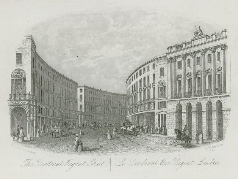 The Quadrant, Regents Street, London av English School