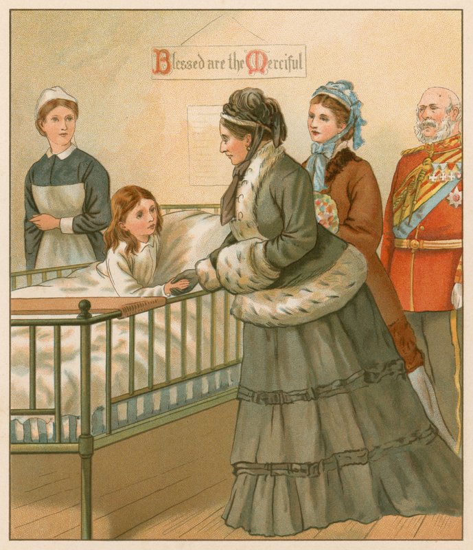 Dronningen ved London Hospital av English School