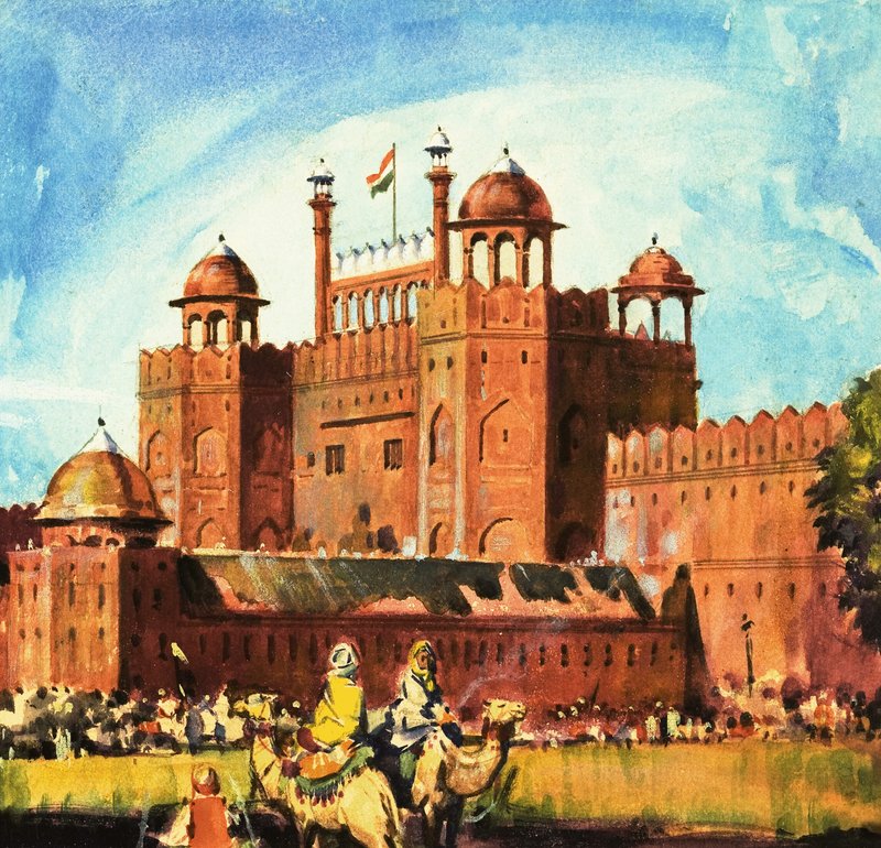 Det røde fortet, Delhi av English School