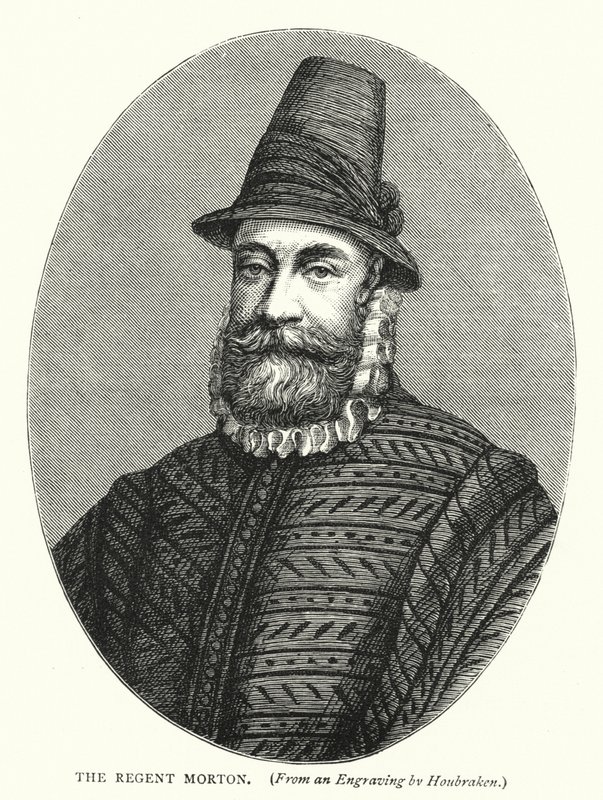 The Regent Morton (gravering) av English School