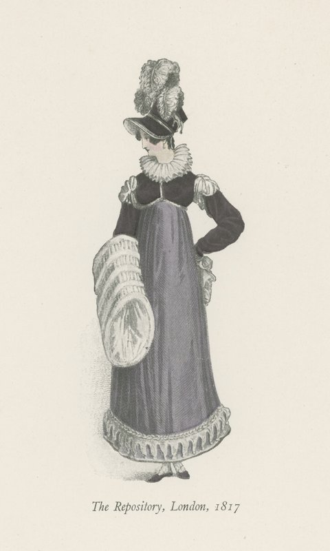 The Repository, London, 1817 av English School