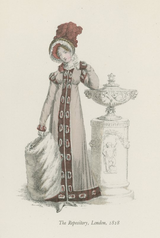 The Repository, London, 1818 av English School