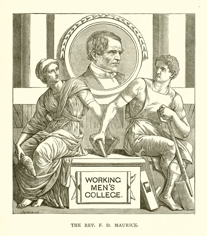 Rev. F. D. Maurice av English School