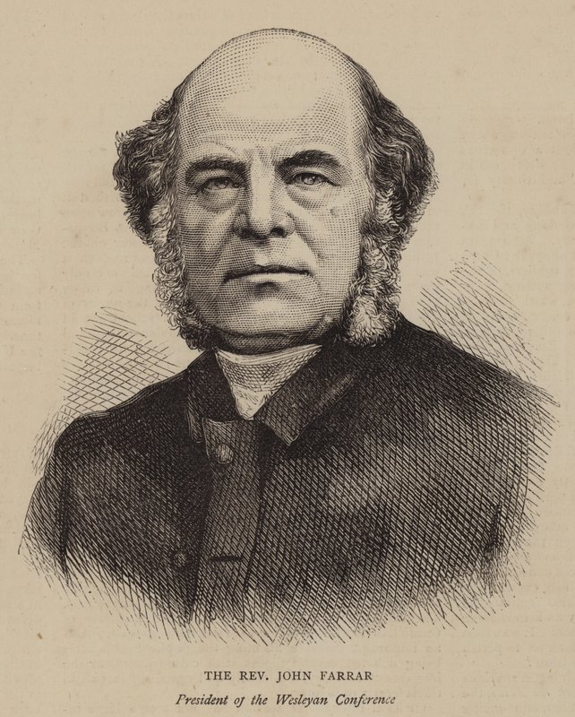 Pastor John Farrar (gravering) av English School