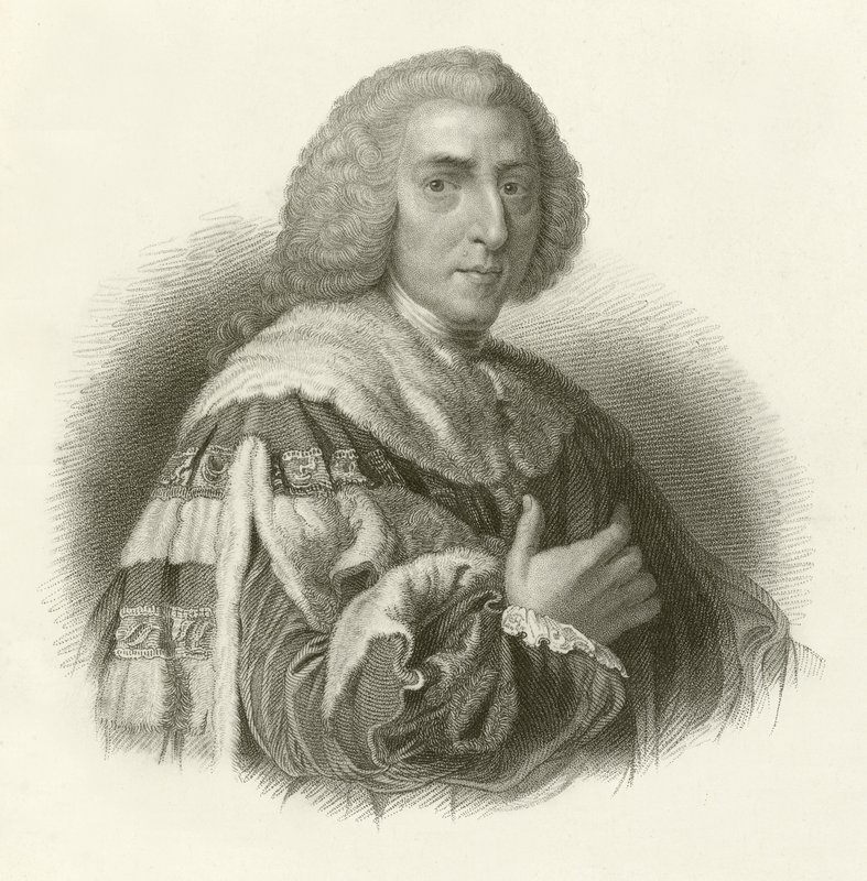 The Right Hon William Pitt, jarl av Chatham av English School