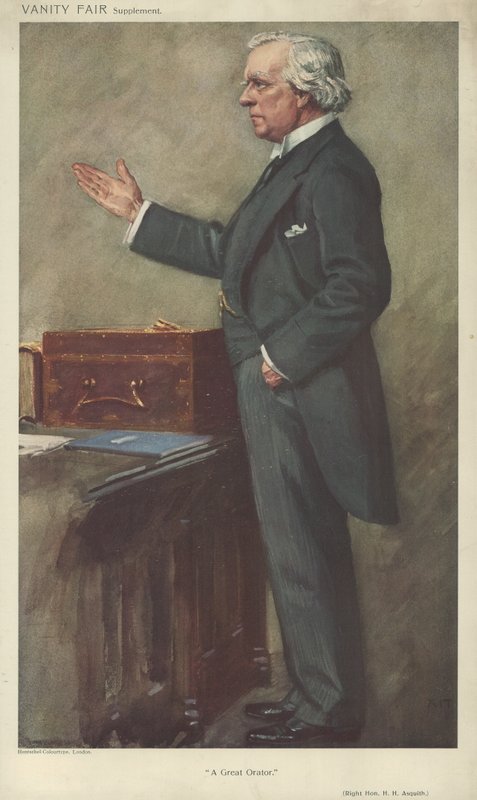 Høyre ærede Herbert Henry Asquith av English School