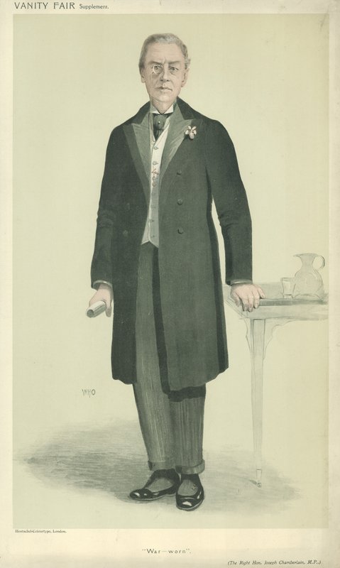 Høyre ærede Joseph Chamberlain av English School