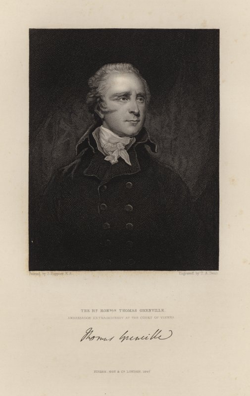 Høyre ærede Thomas Grenville av English School