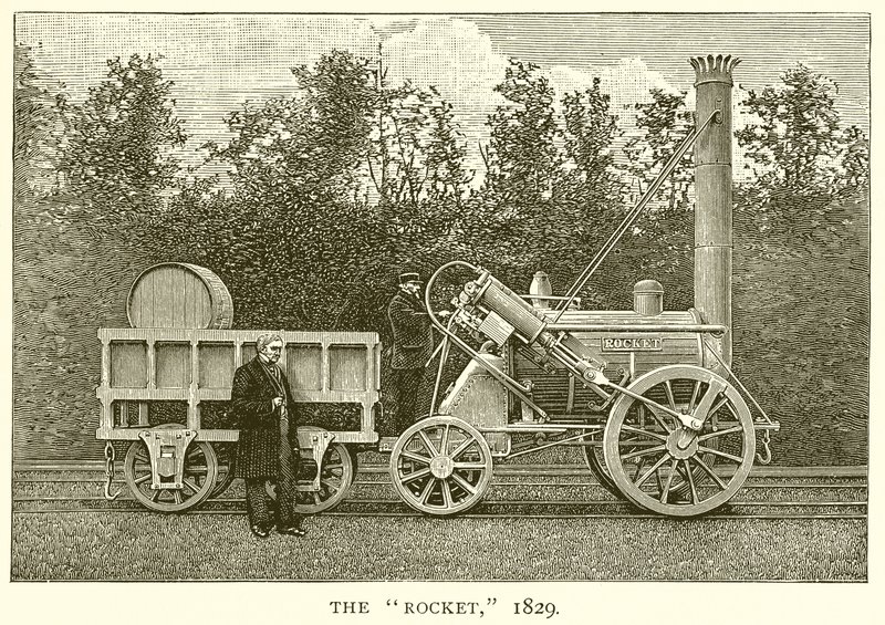 Raketten, 1829 av English School