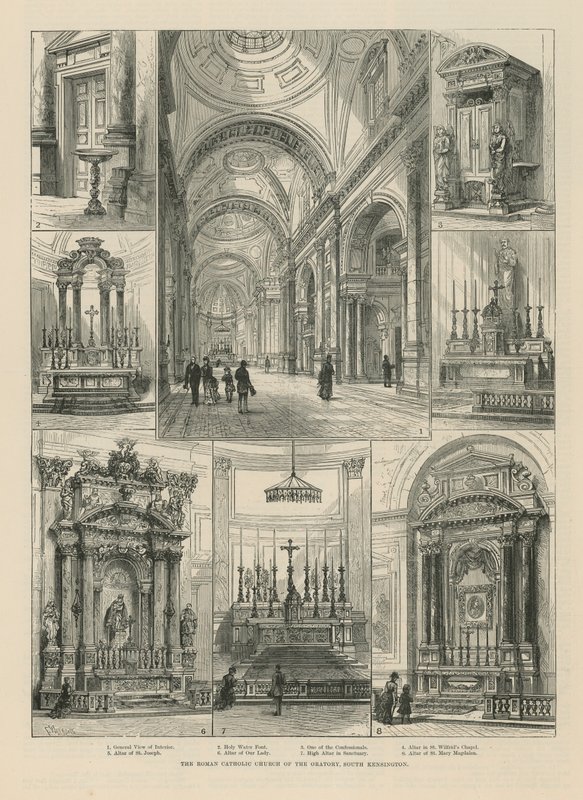 Den romersk-katolske oratoriets kirke av English School