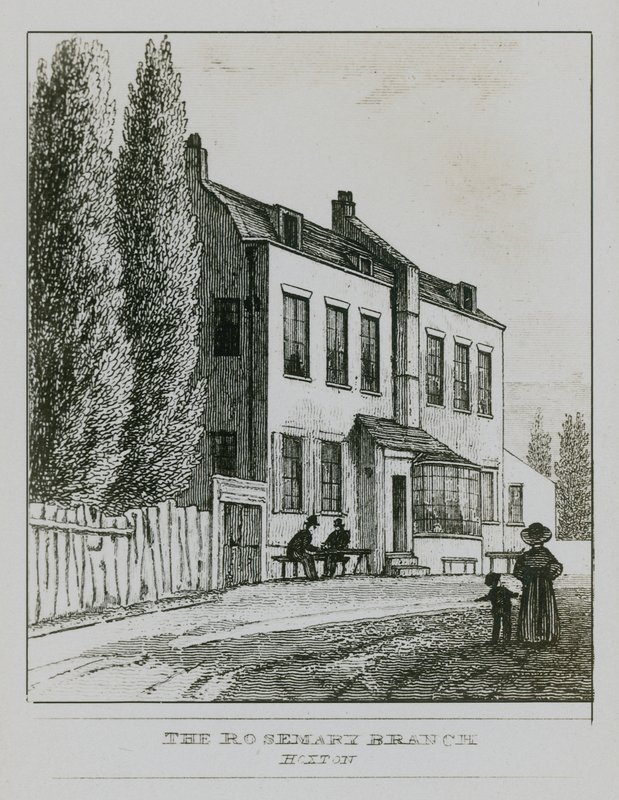Rosemary-grenen i Hoxton av English School