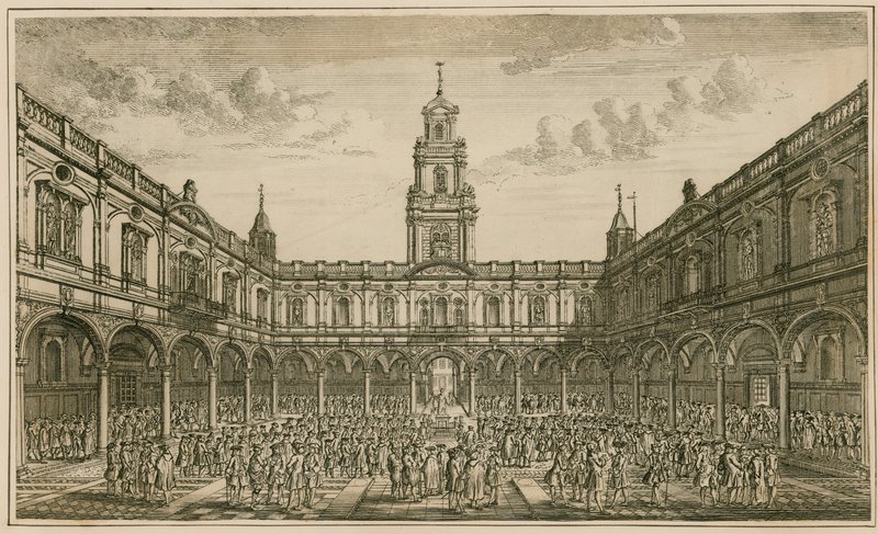 Royal Exchange, London av English School