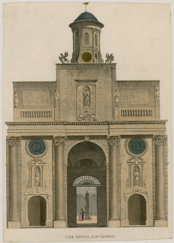 Royal Exchange, London av English School