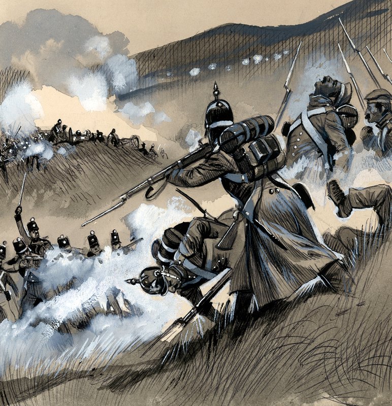 Royal Marines kjempet briljant i Krim-krigen av English School