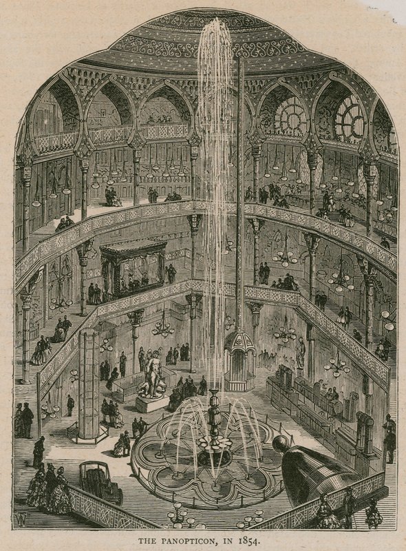 The Royal Panopticon of Science and Art, Leicester Square, London av English School