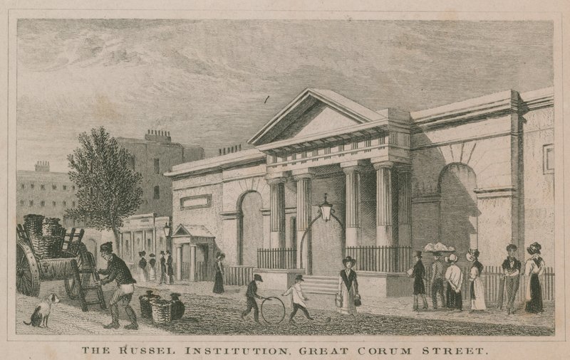 Russell Institution, Great Coram Street, London av English School
