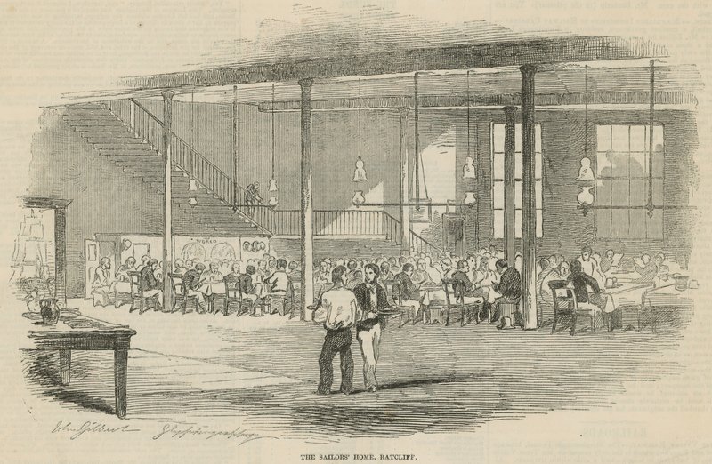 The Sailors Home, Ratcliff av English School