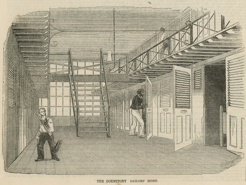 The Sailors Home, Ratcliff: Sovesalen av English School