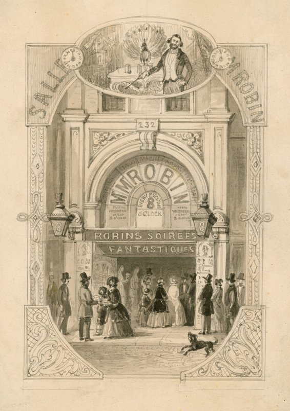 Salle de Robin, Piccadilly, London av English School