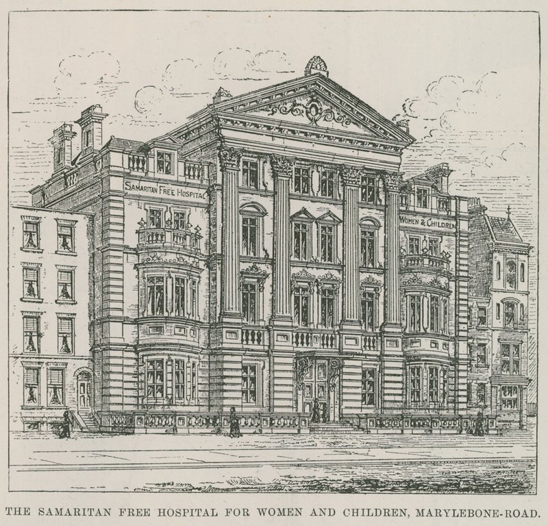Samaritan Free Hospital for Women and Children, Marylebone Road av English School