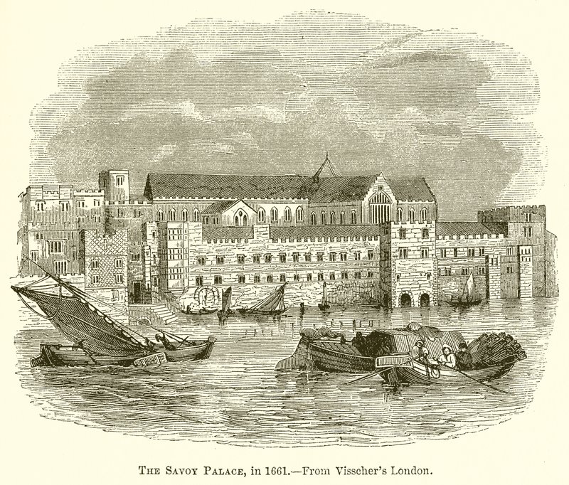 Savoy-palasset, i 1661 av English School