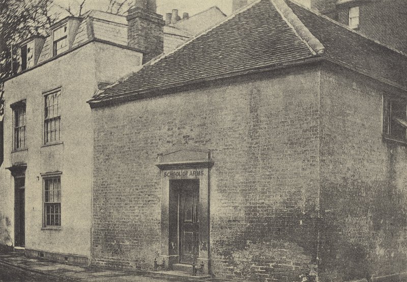The School of Arms, etc, 1904 (gravure) av English School