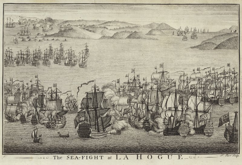 Sjøkampen ved La Hogue av English School