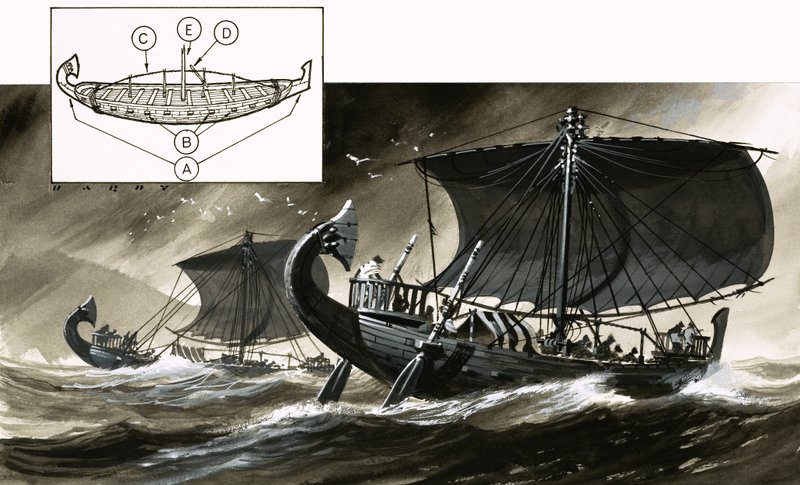 The Seafarers: In the Beginning ... Mennesket lærer å seile av English School