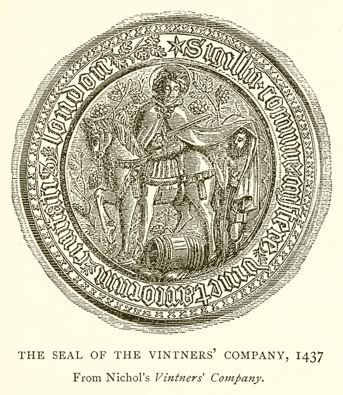 The Seal of the Vintners Company, 1437 av English School