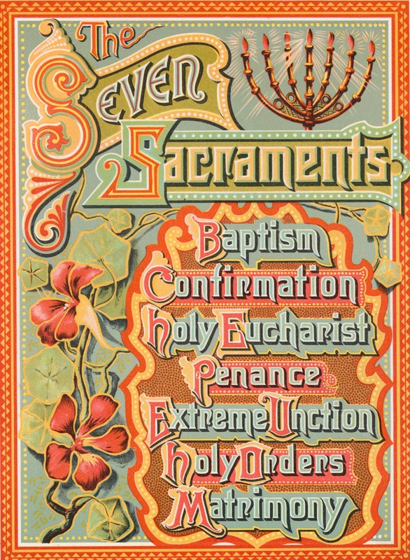 De syv sakramenter av English School